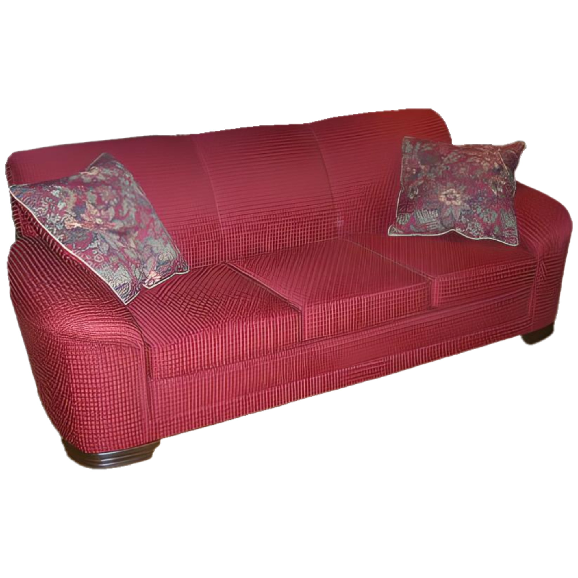 dark pink-couch
